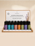 Exhibidor de Madera Aceites Esenciales