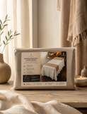 Kit de Carpetas Decorativas para Pie de Cama y Almohada en Tela Italia Latte
