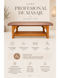 Cama Profesional para Masaje - Orígen Pino