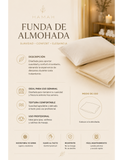 Funda de Almohada en Microfibra 35x45