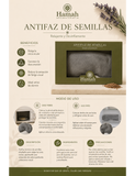 Antifaz de Semillas Lavanda