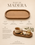 Base madera para amenities 10.5 x 18.5