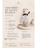 Sahumerio de salvia blanca