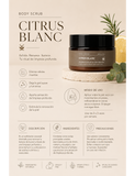 Body Scrub Citrus Blanc 200 gr