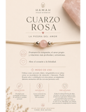 Pulsera Cuarzo Rosa