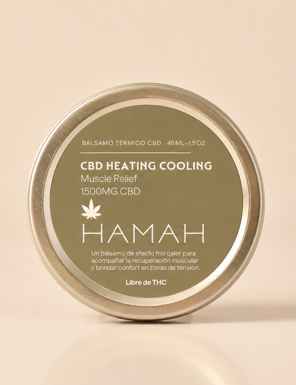 CBD lata 1500 mg Heating Cooling 45 ml