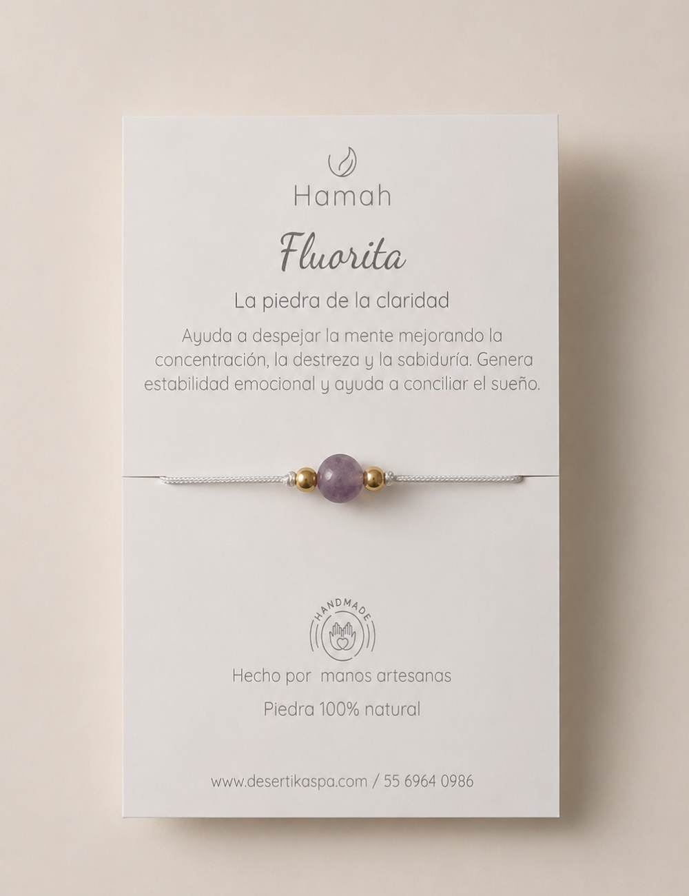 Pulsera Fluorita