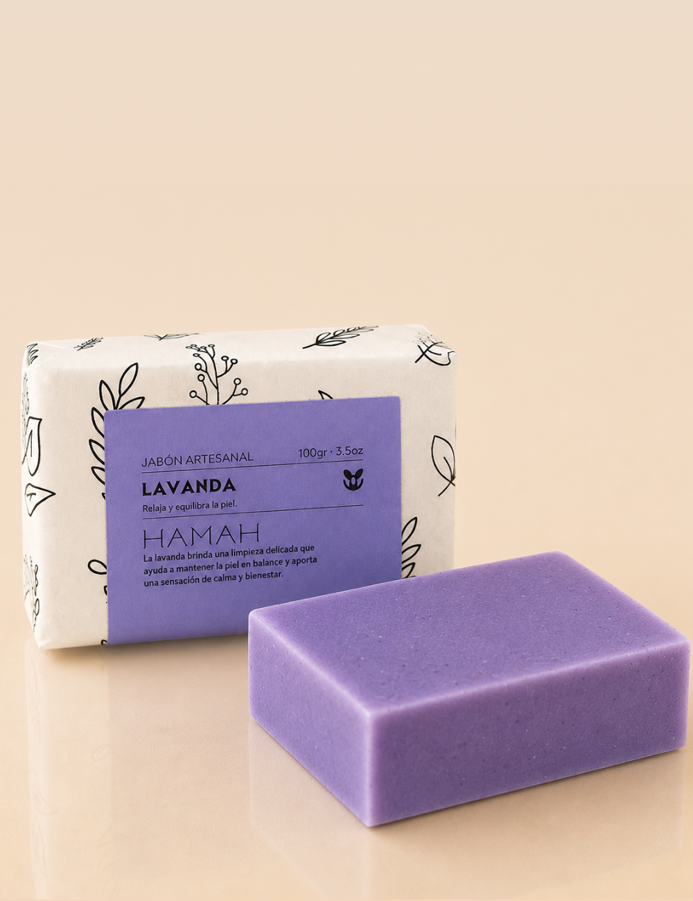 Jabon Artesanal de Lavanda