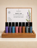 Exhibidor de Madera Roll On