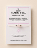 Pulsera Cuarzo Rosa