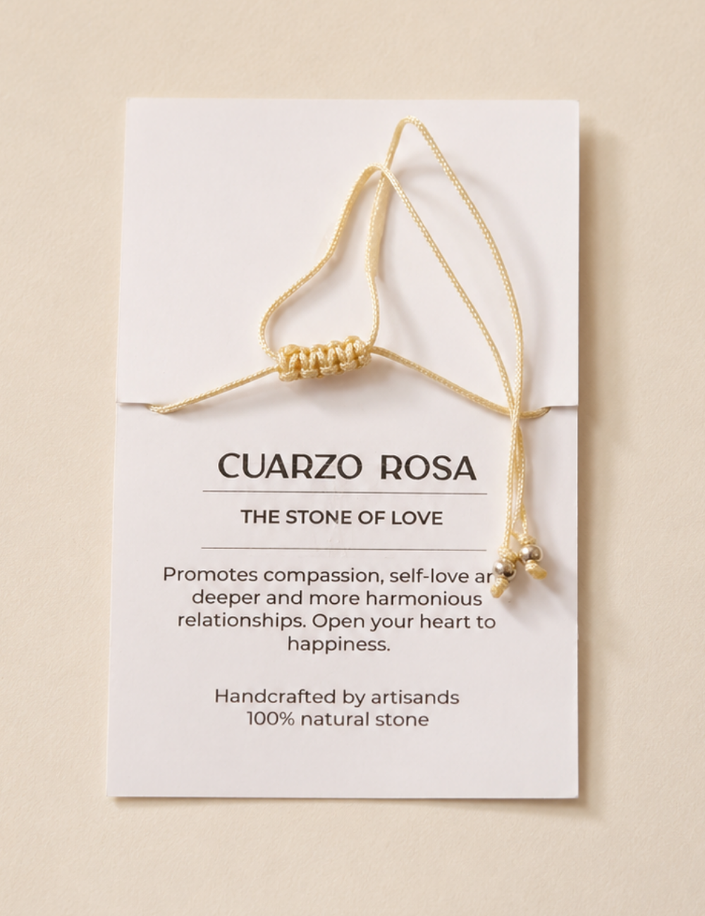 Pulsera Cuarzo Rosa