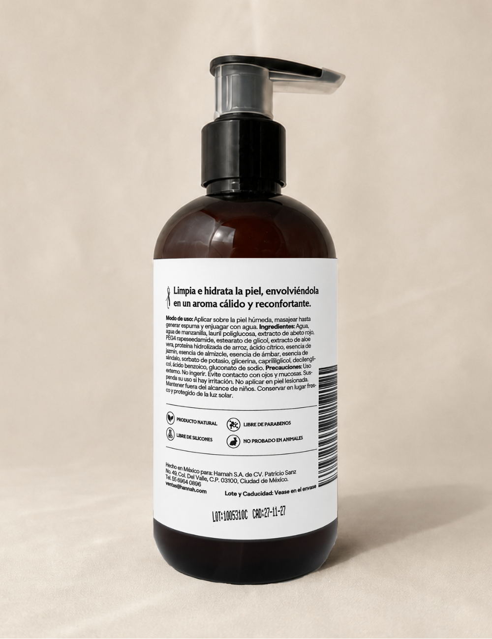 Shower Gel Santal Blanc 250 ml