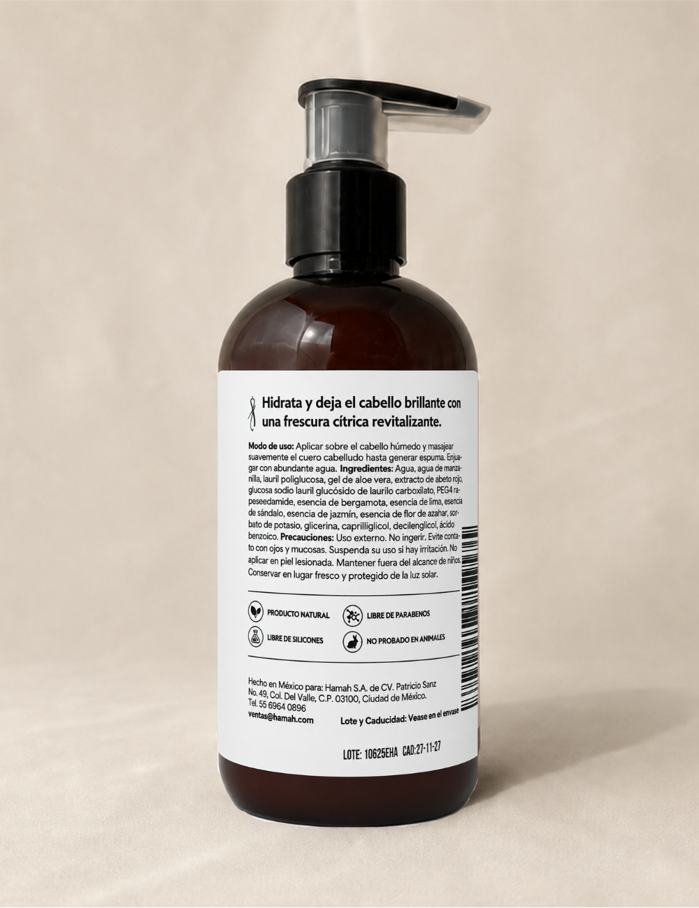Shampoo Citrus Blanc 250 ml