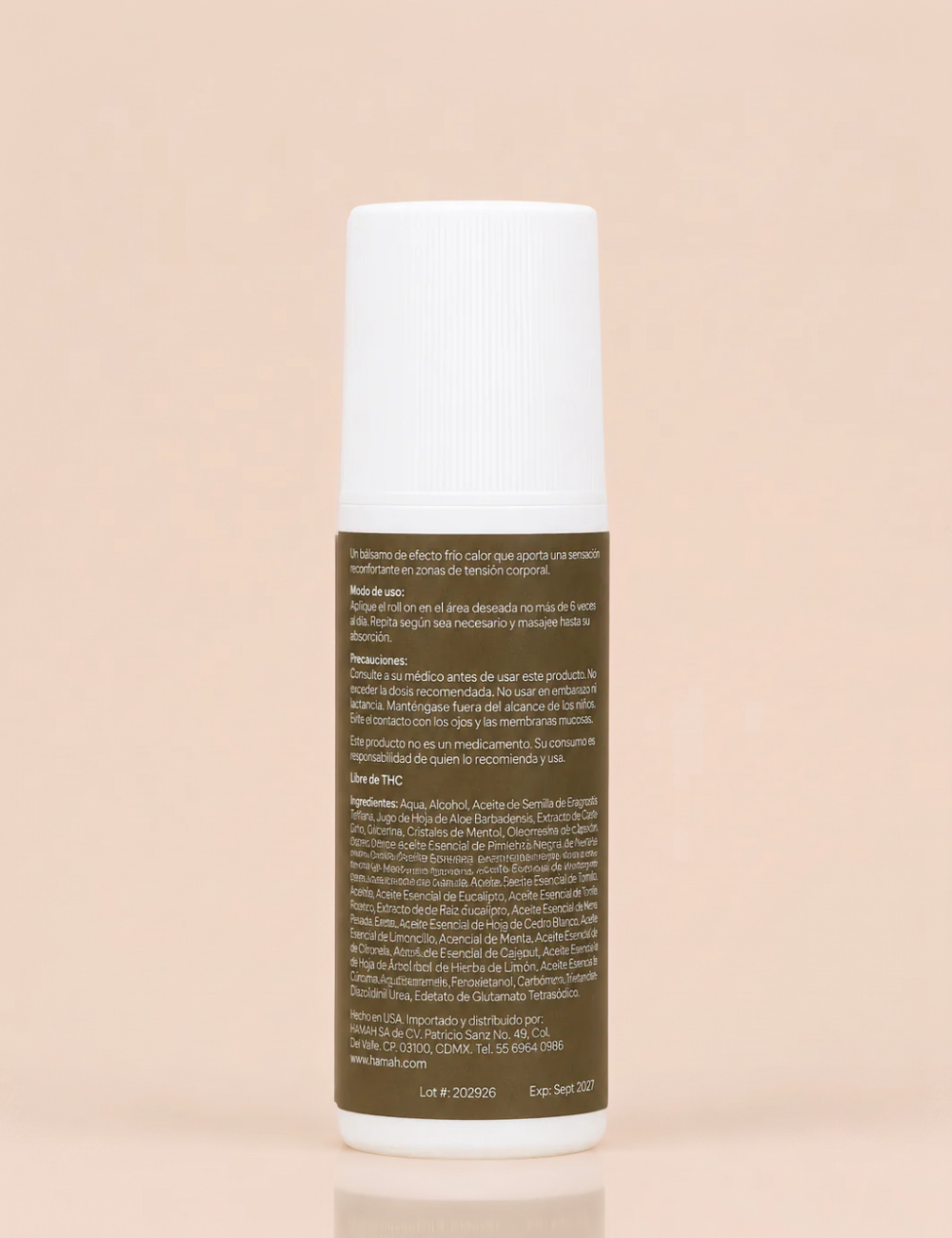 CBD Roll On 3000 mg Heating Cooling 90 ml