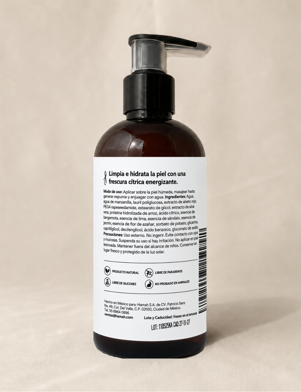 Shower Gel Citrus Blanc 250 ml