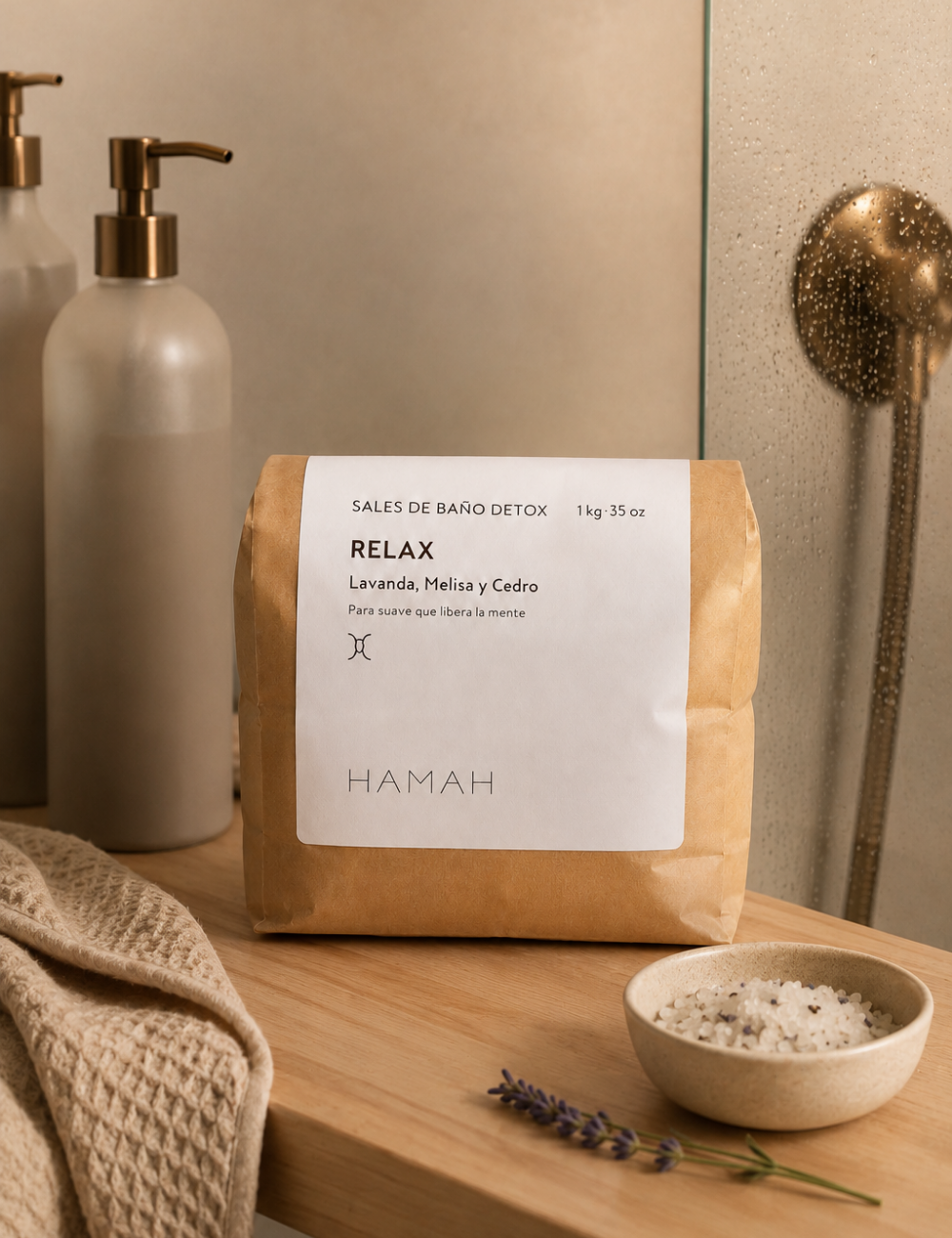 Sales de Baño Detox Relax 1 kg