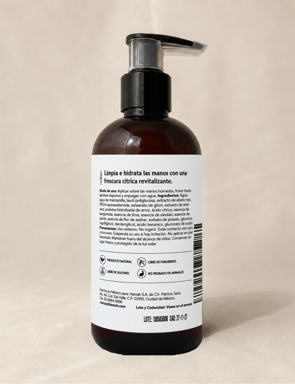 Hand Wash Citrus Blanc 250 ml