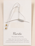 Pulsera Fluorita