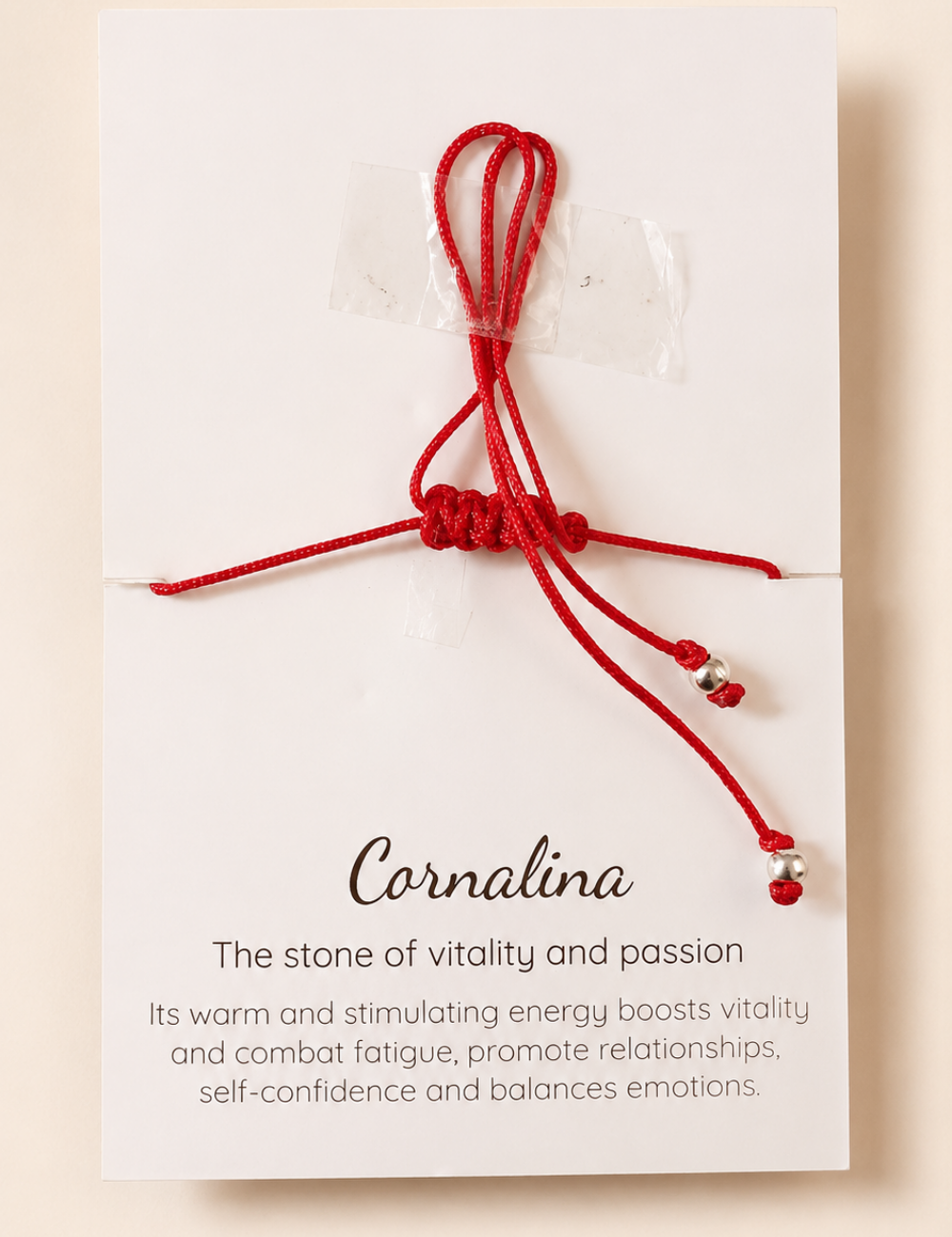 Pulsera Cornalina