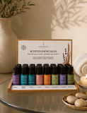 Exhibidor de Madera Aceites Esenciales