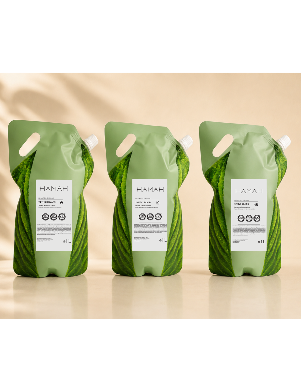 Shampoo Santal Blanc 1 l