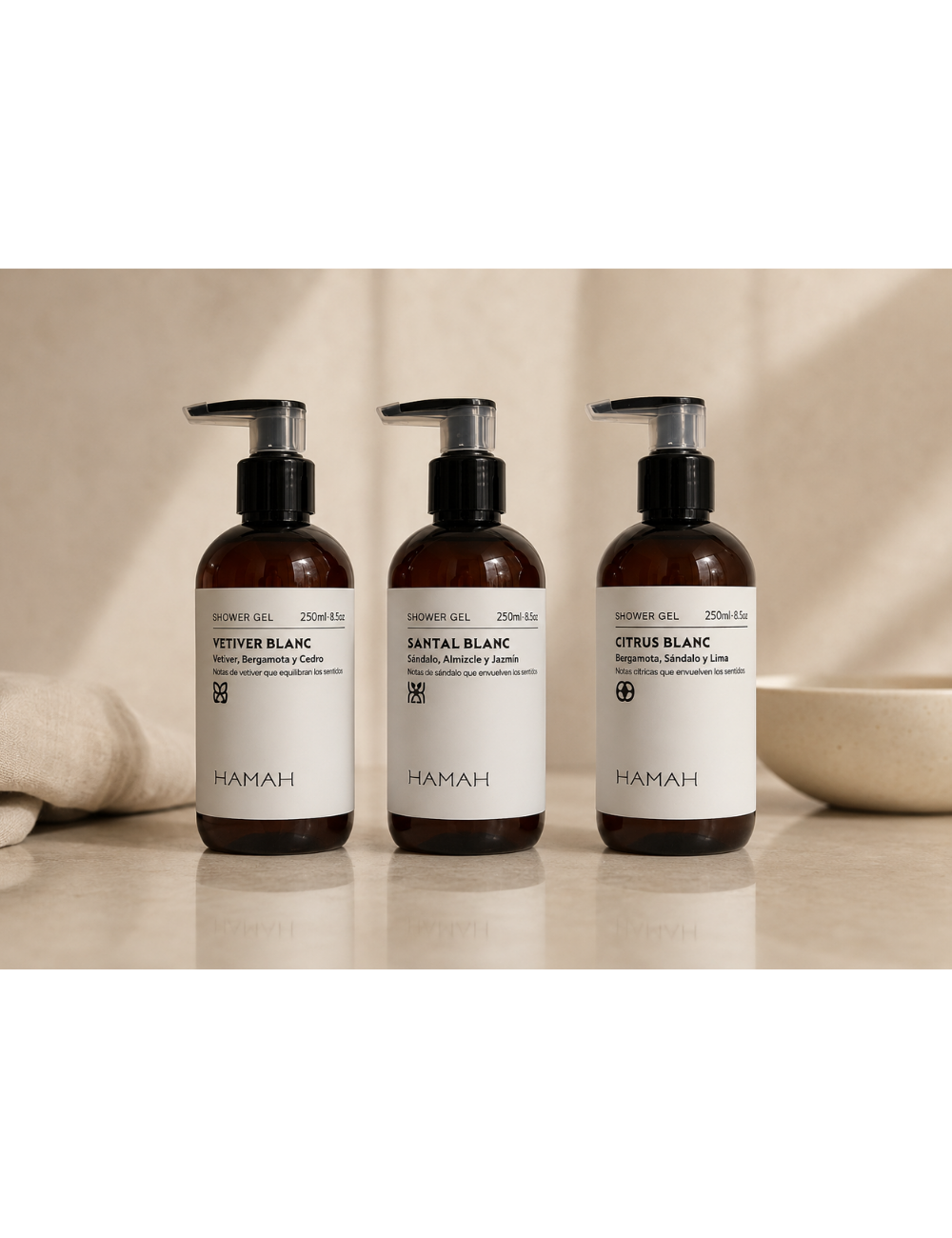 Shower Gel Santal Blanc 250 ml