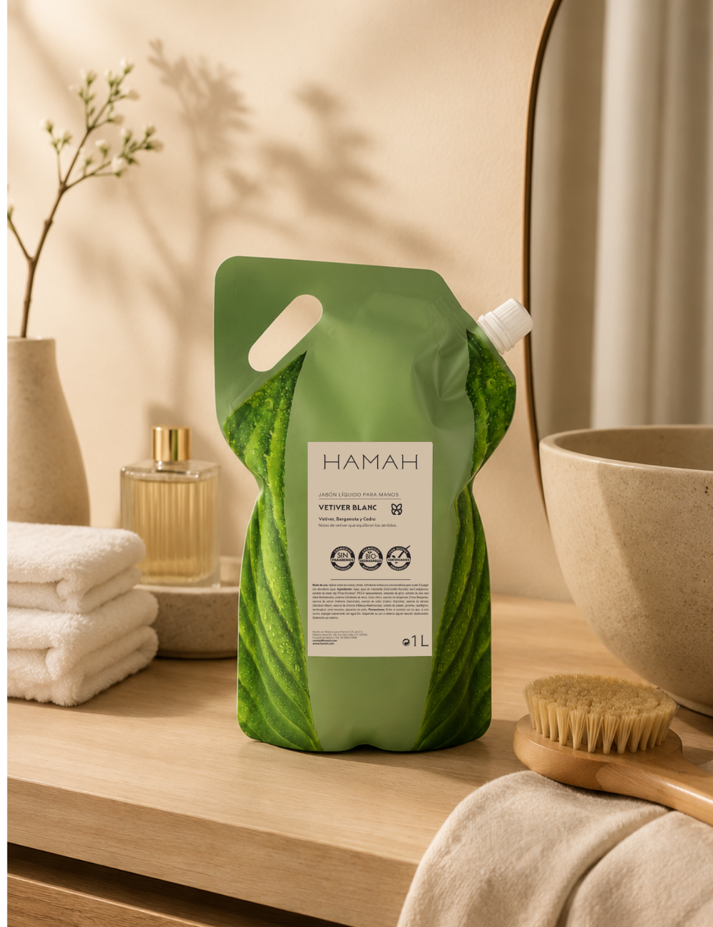 Hand Wash Vetiver Blanc 1 l