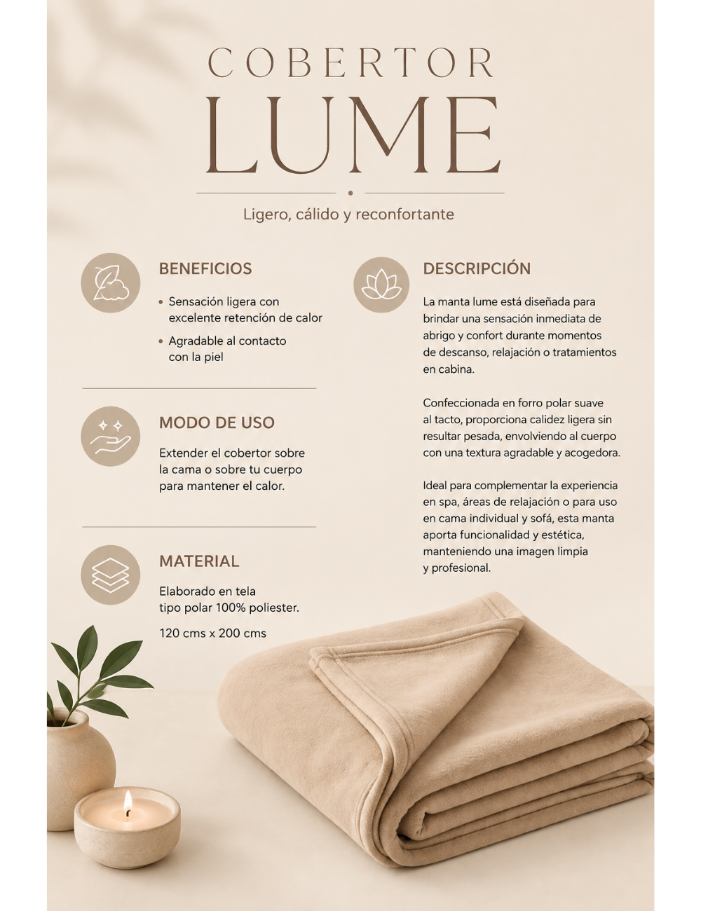 Cobertor - Lume 40x28