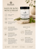 Sales de Baño Detox Muscle Relief 300 gr