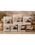 Kit de Carpetas Decorativas para Pie de Cama  y Almohada en Tela Italia Latte