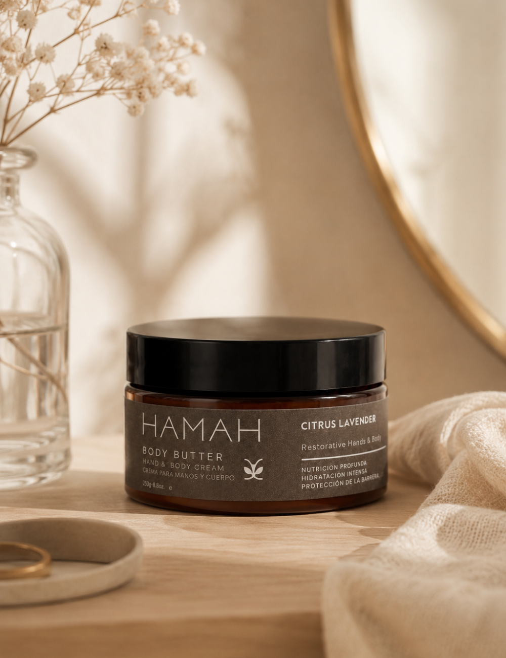 Body Butter. Crema de Cuerpo y Manos 250 gr