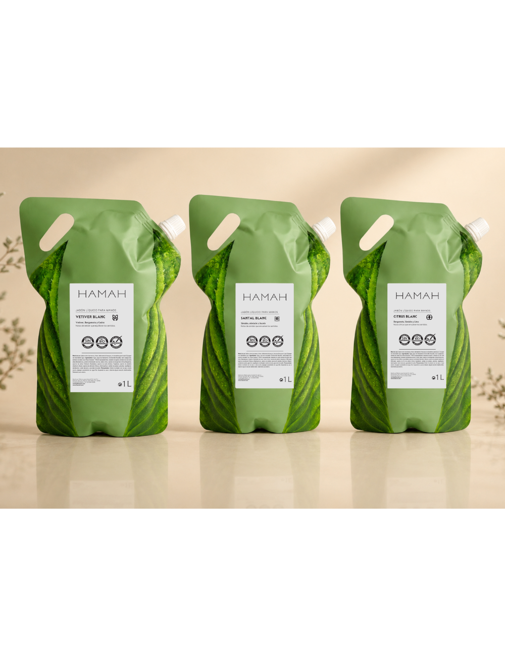 Hand Wash Vetiver Blanc 1 l