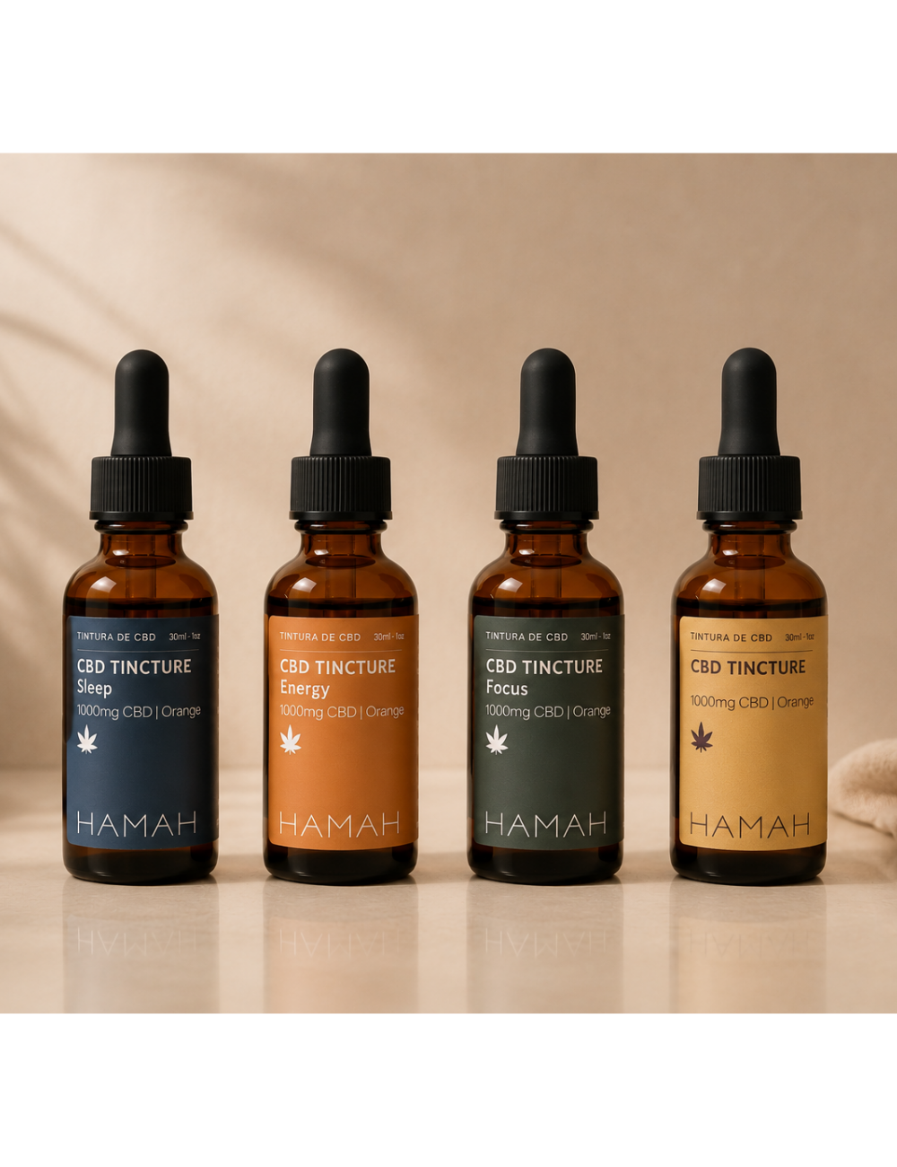 CBD 1000 mg Tincture Orange 30 ml