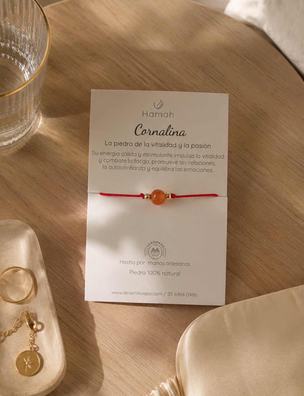 Pulsera Cornalina