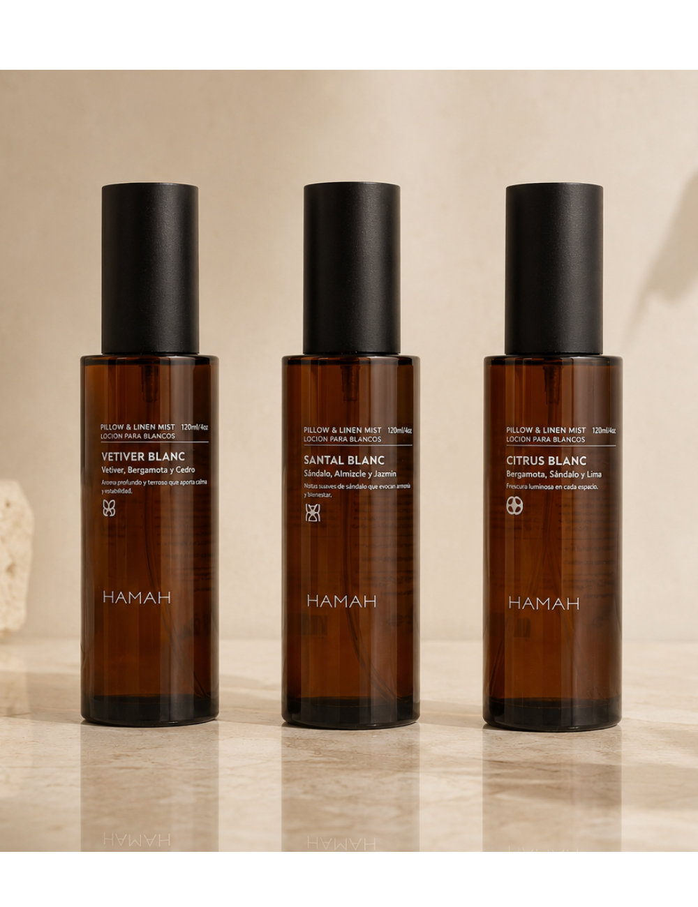Pillow & Linen Mist Santal Blanc 120 ml