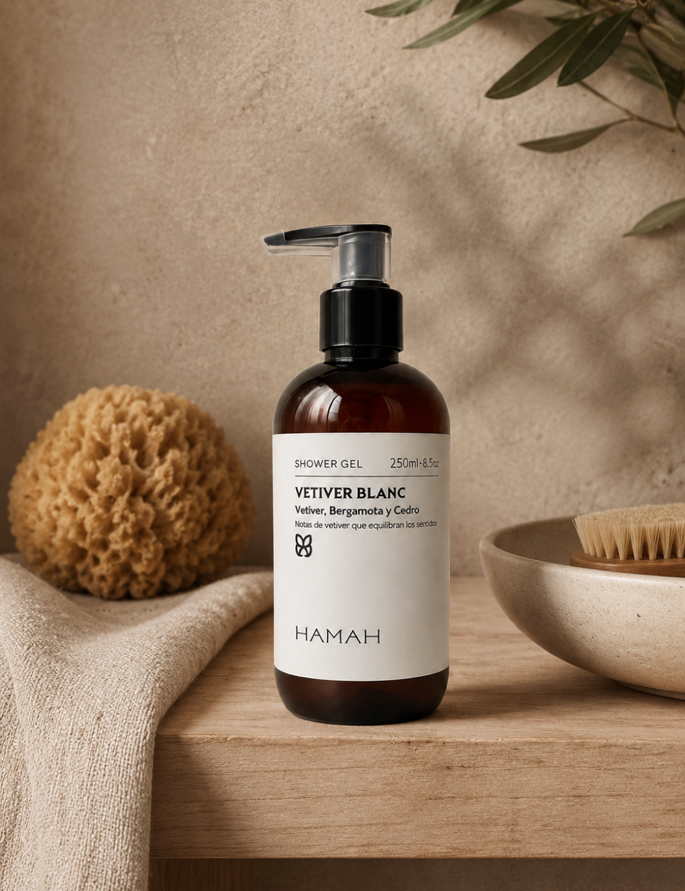 Shower Gel Vetiver Blanc 250 ml