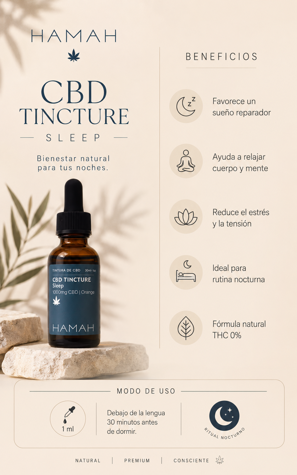 CBD 1000 mg Tincture Sleep