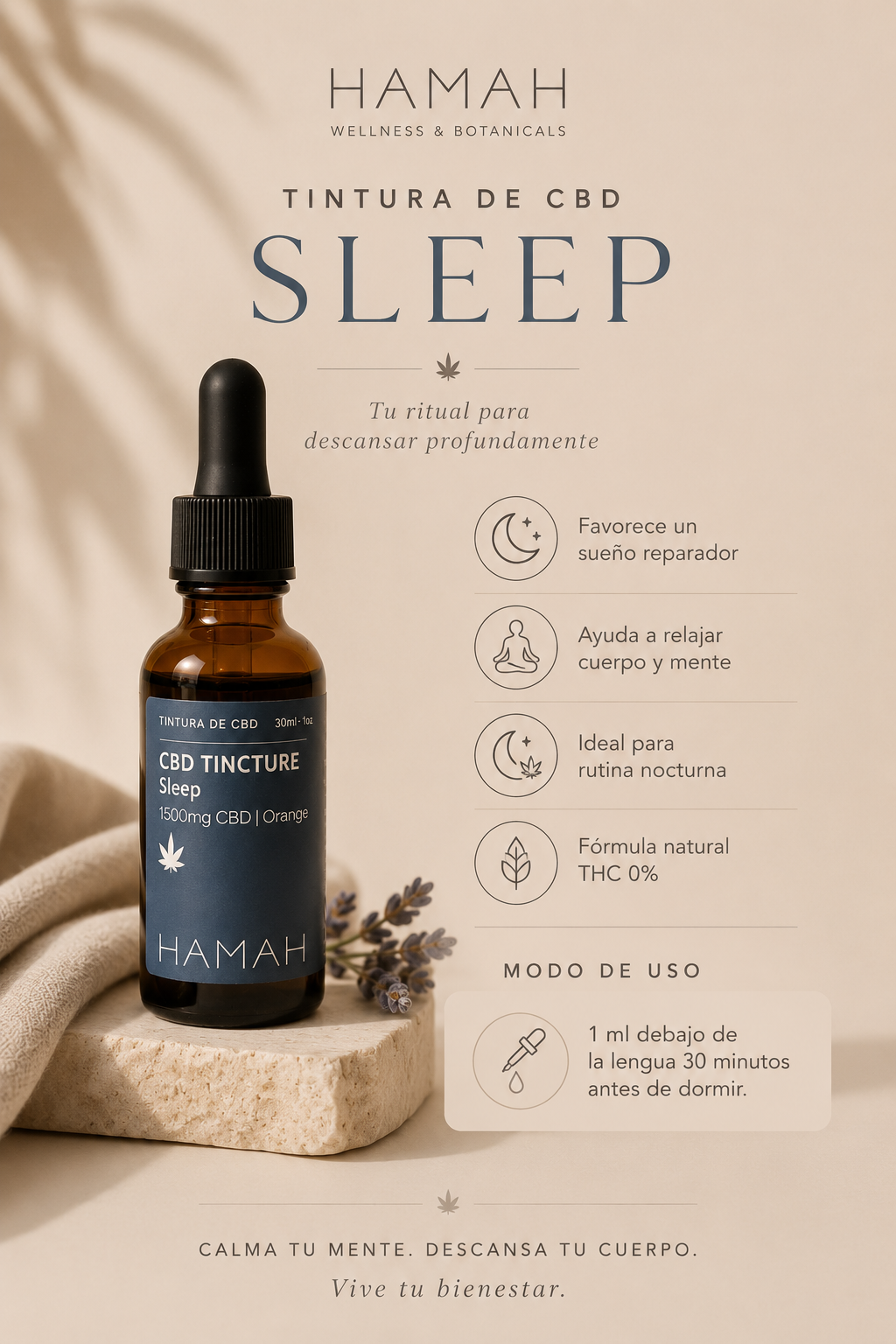 CBD 1500 mg Tincture Sleep