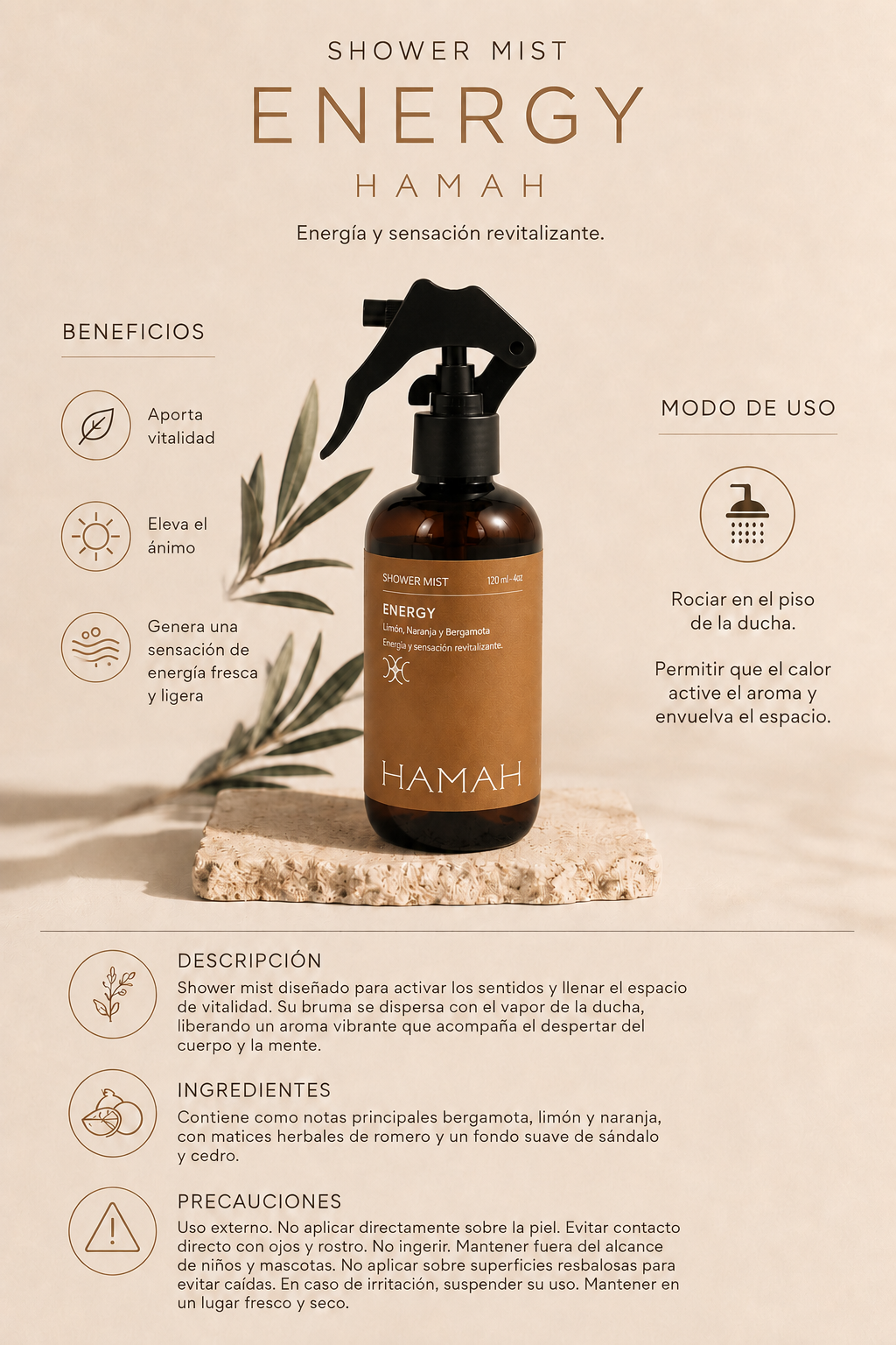 Shower Mist Energy