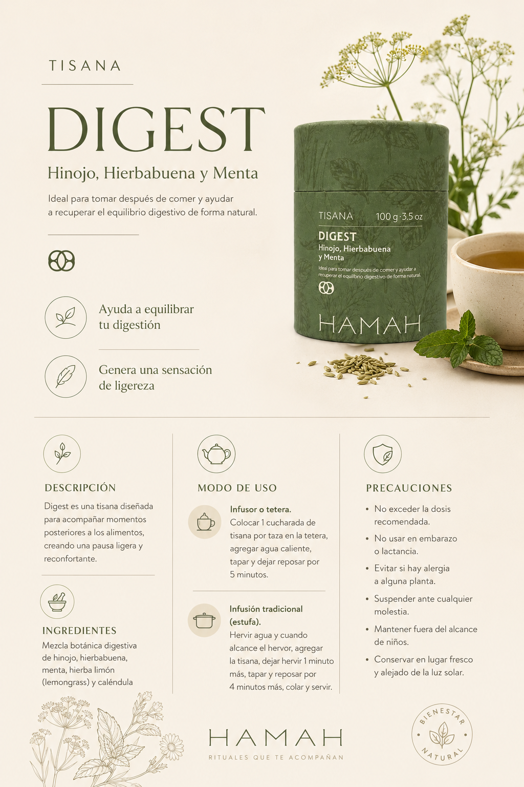 Tisana Digest 100 gr