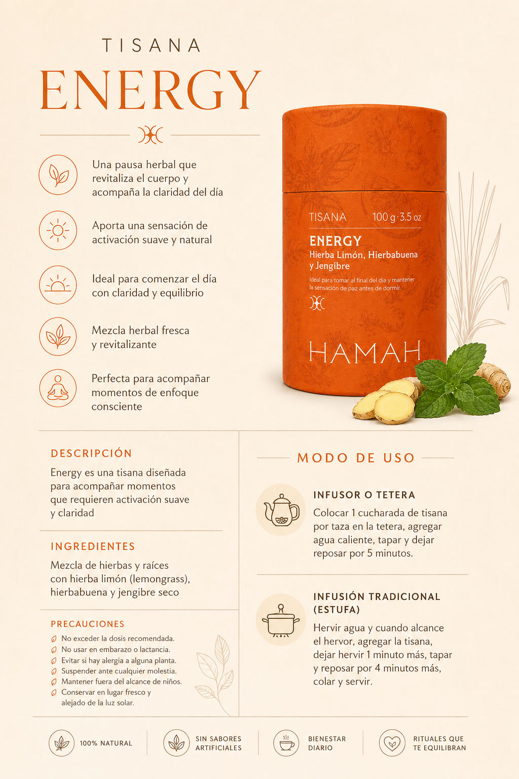 Tisana Energy 100 gr