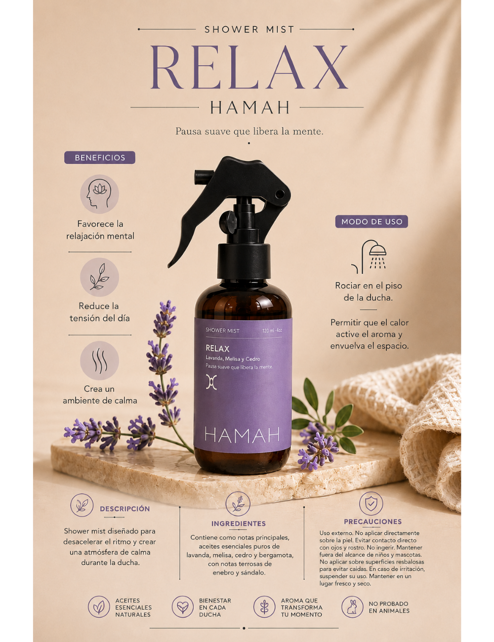 Shower Mist Relax 120 ml