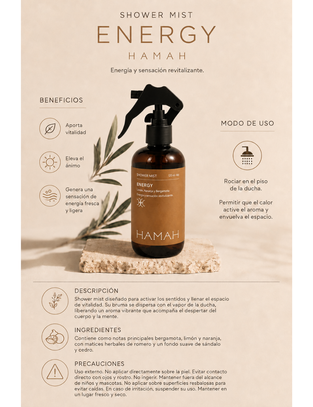 Shower Mist Energy 120 ml