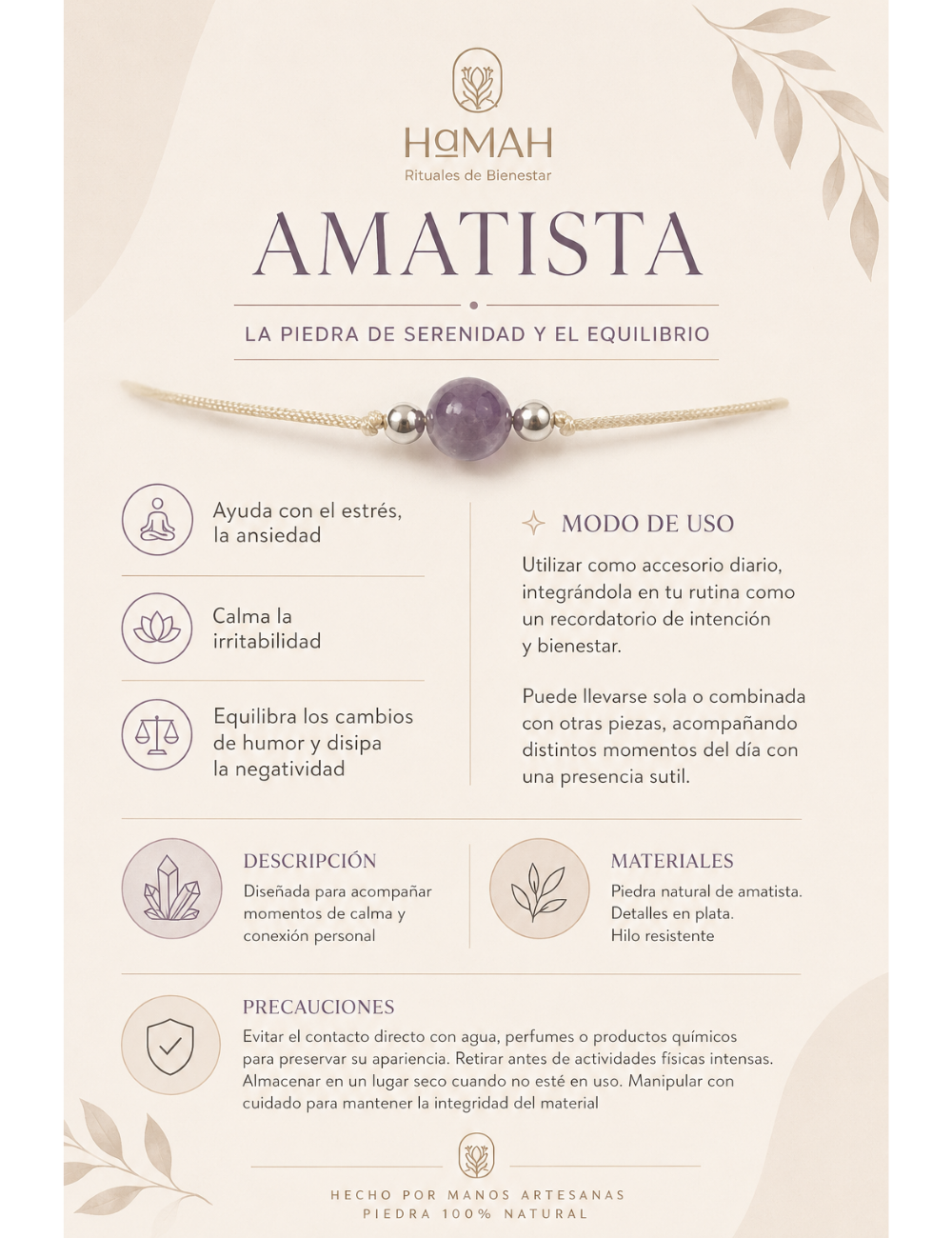 Pulsera Amatista