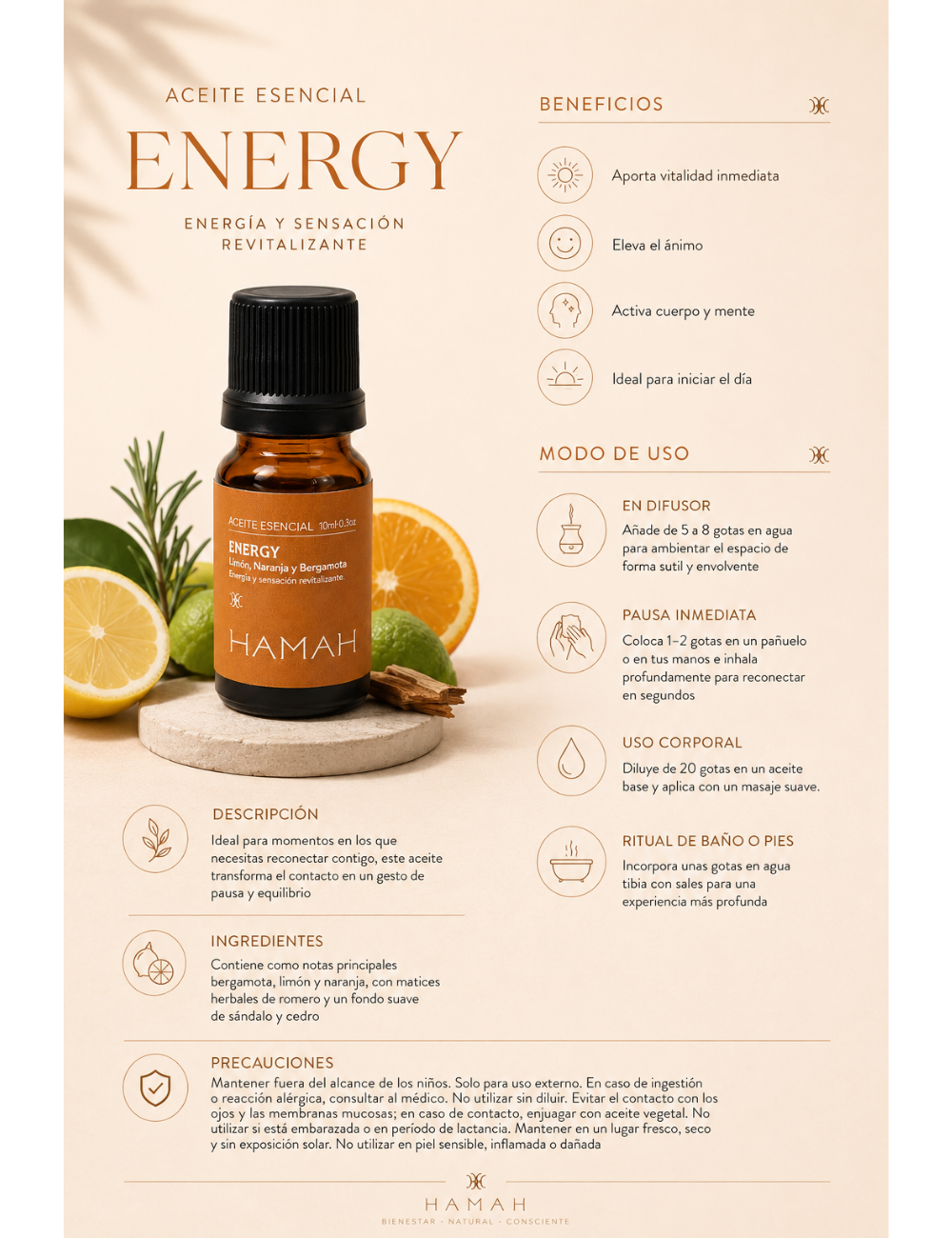 Aceite Esencial Energy 10 ml