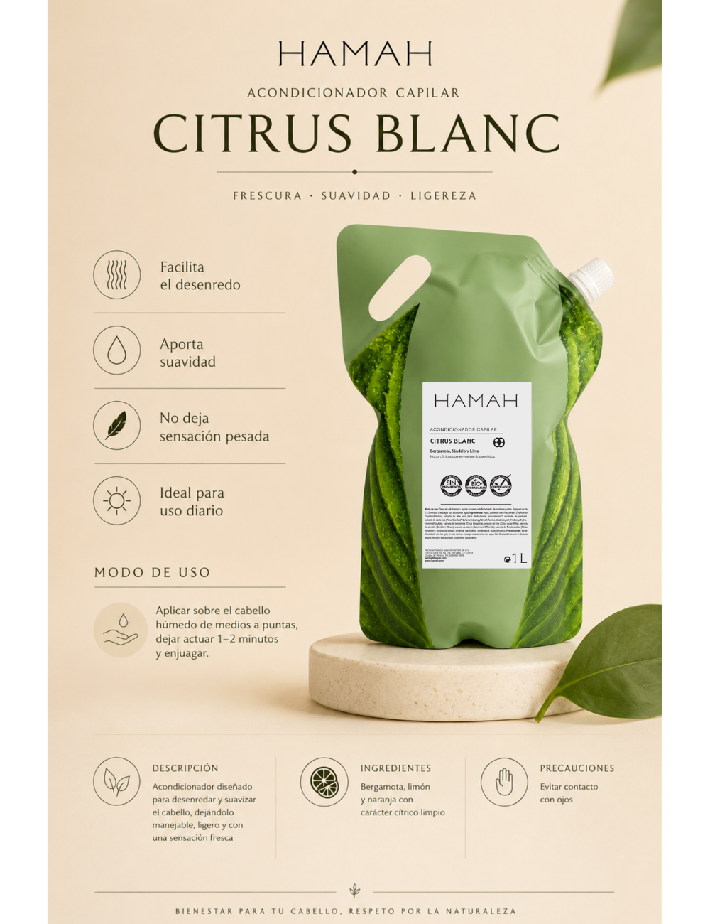 Conditioner Citrus Blanc 1 l