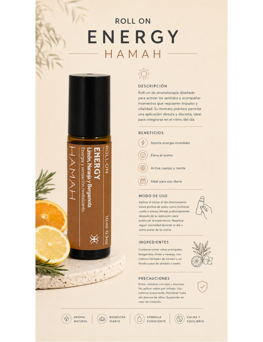 Roll On Energy 10 ml