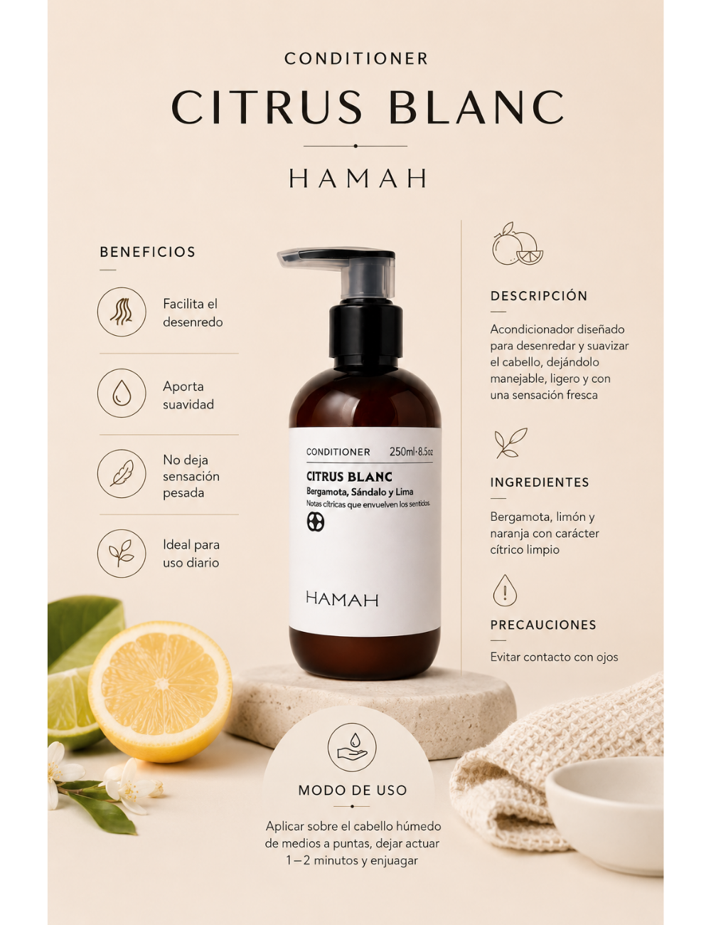 Conditioner Citrus Blanc 250 ml