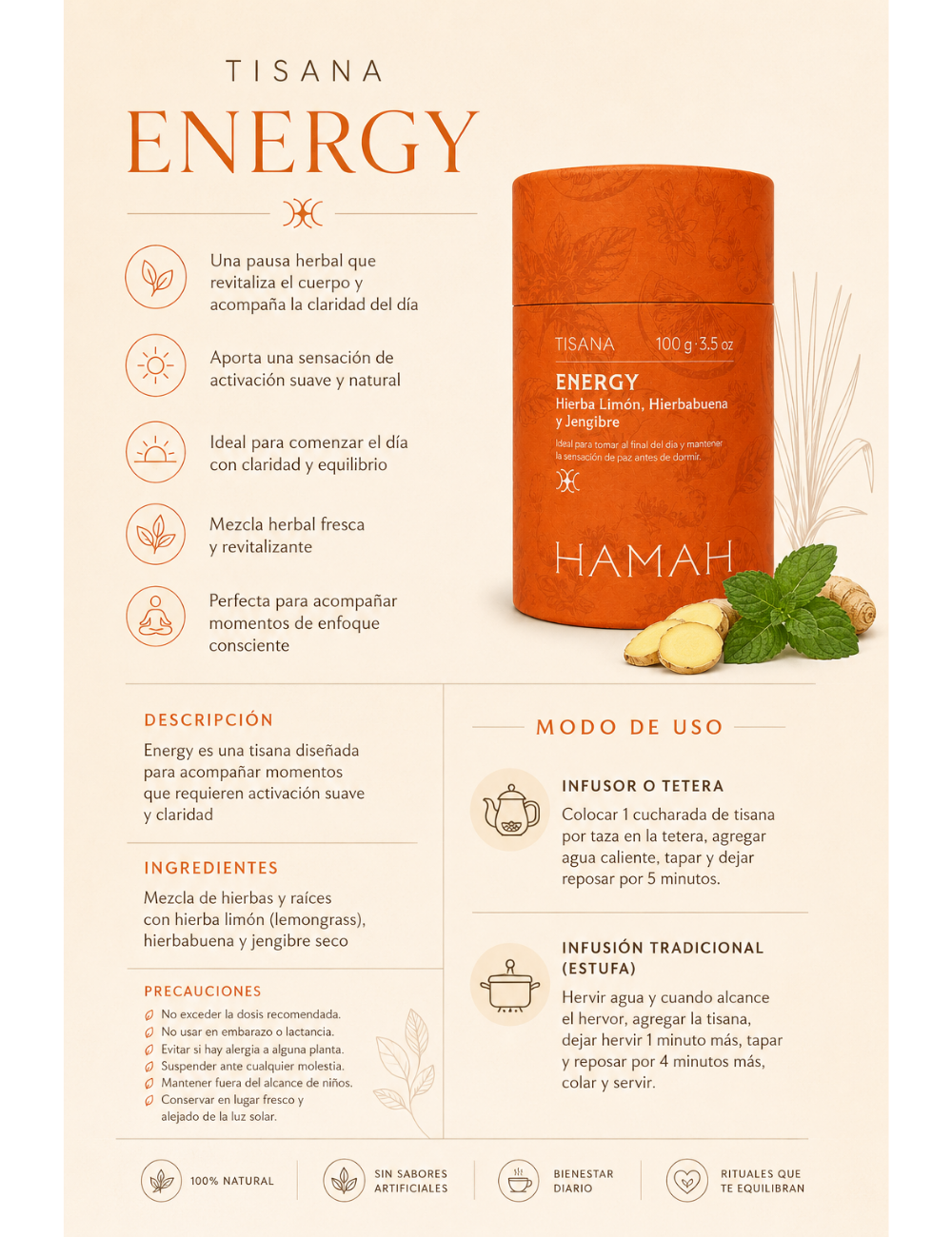 Tisana Energy 100 gr