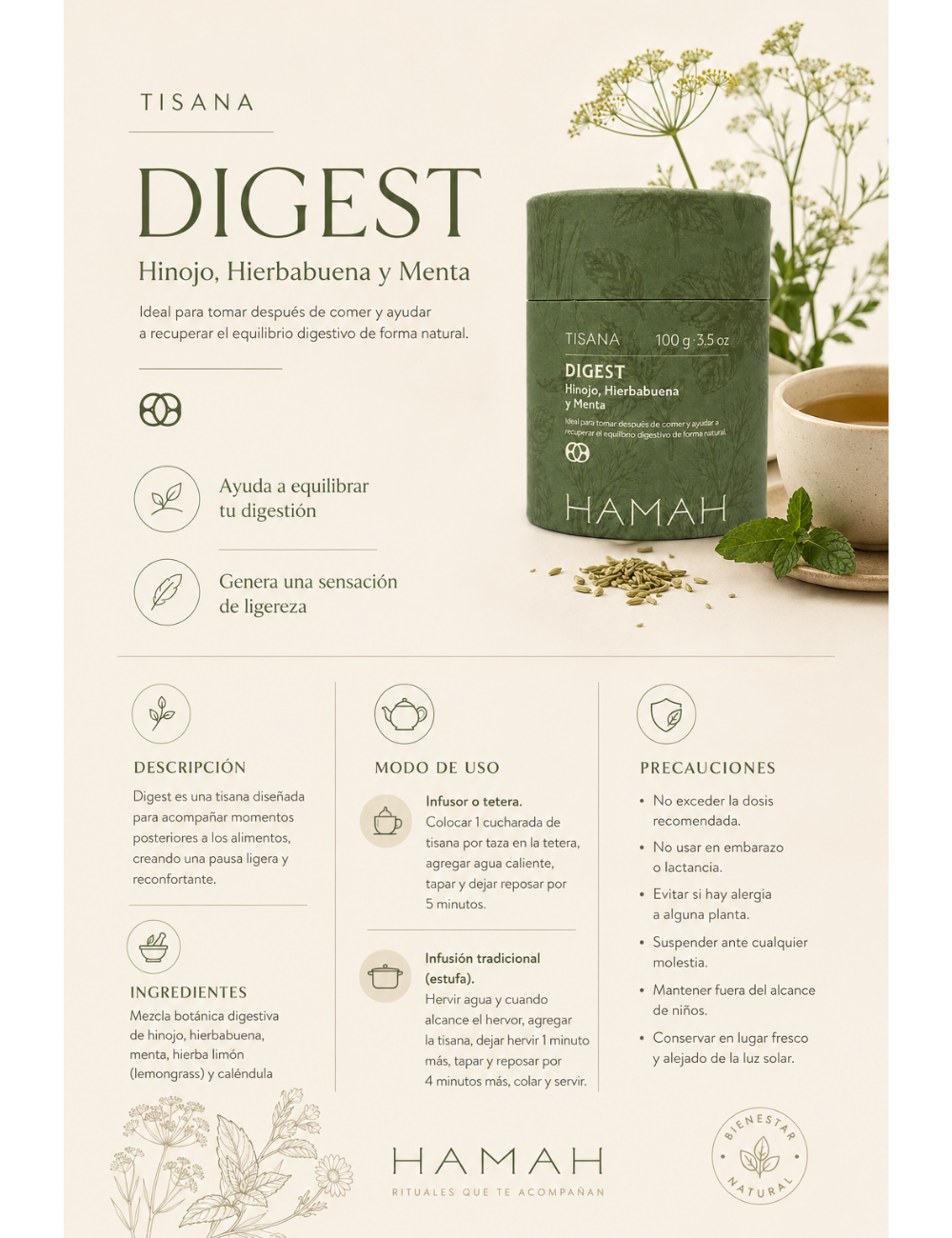 Tisana Digest 100 gr